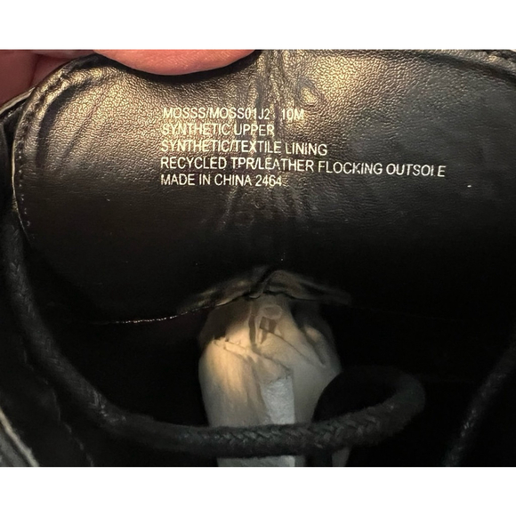 Cool Planet by Steve Madden Black w/ Green Sole Combat Boots - Picture 12 of 12